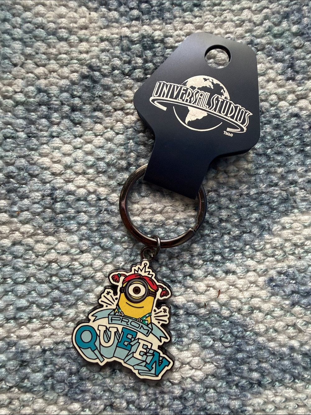 Universal Studios Minion “Prom Queen” Keychain